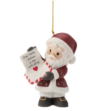 Special Wishes From The Heart 2026 Annual Santa Ornament