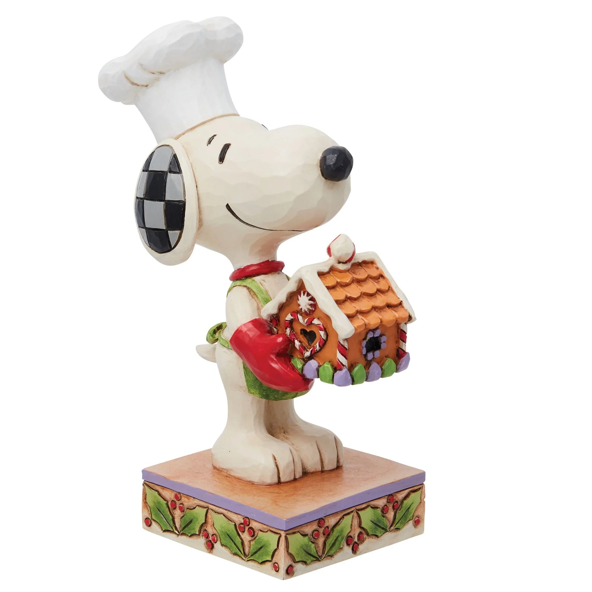 snoopy figurine front side