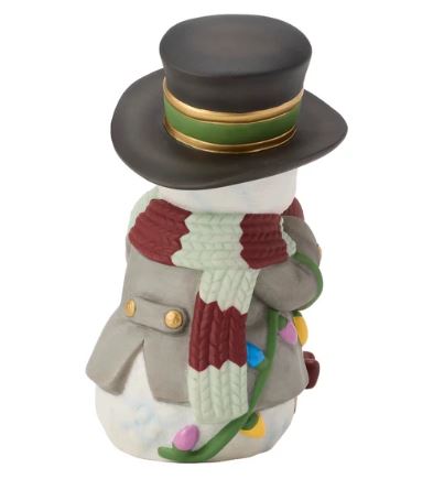 Even The Smallest Tree Can Shine The Brightest With Love Annual Snowman Figurine