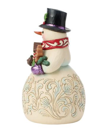 Jim Shore Snowman with Gingerbread Cookies - Sweet Bites