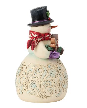 Jim Shore Snowman with Gingerbread Cookies - Sweet Bites
