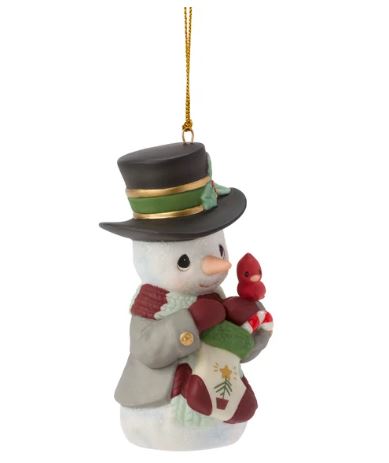 Even The Smallest Tree Can Shine The Brightest With Love 2026 Annual Snowman Ornament