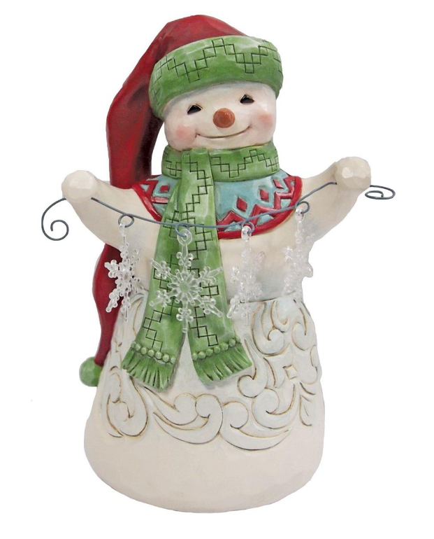 snowman figurine front