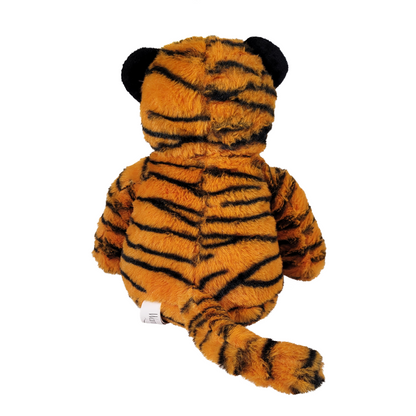 tiger plush back