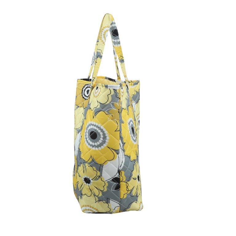 yellow and gray tote side