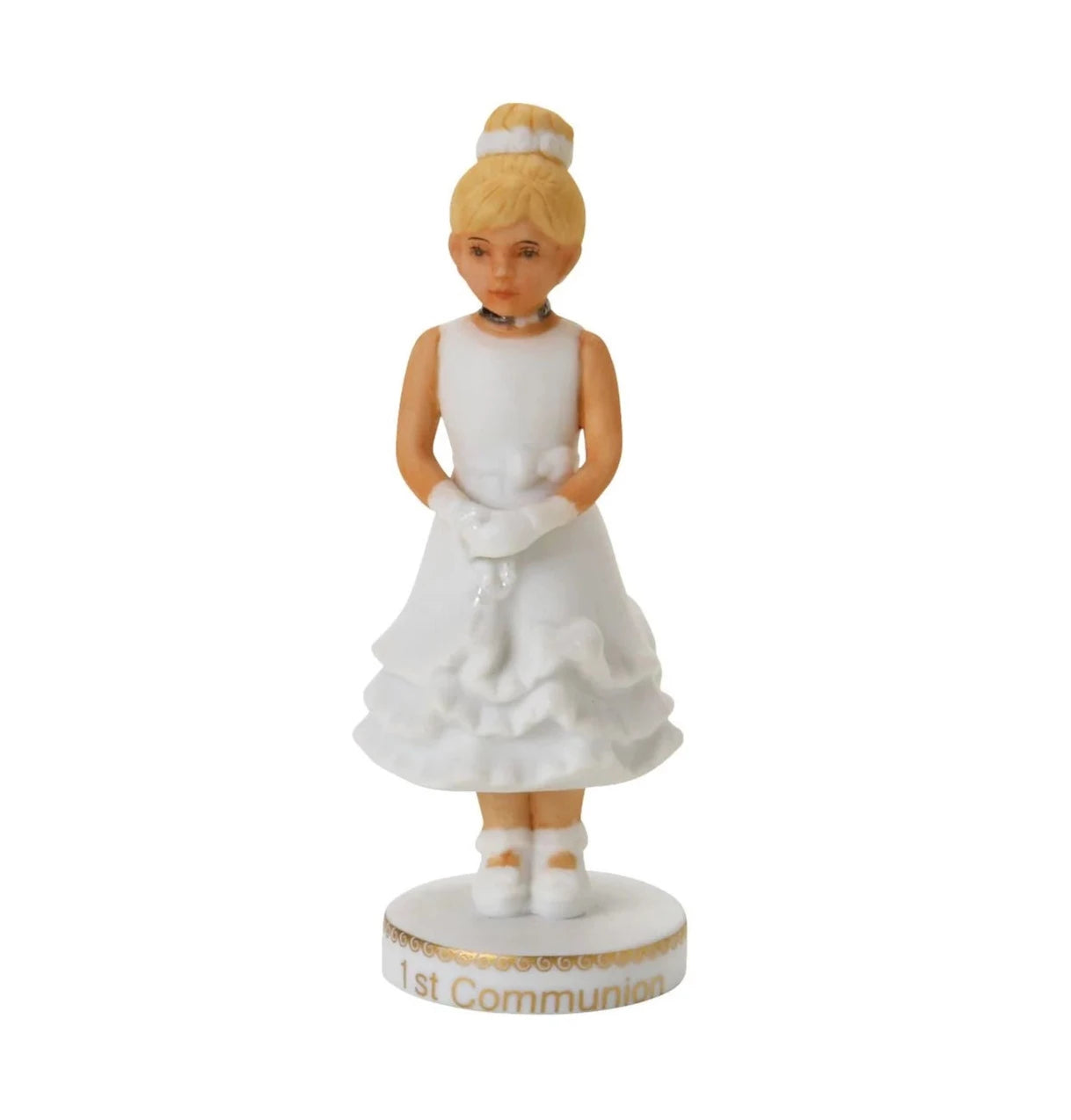 Growing up Girl Blonde 1st Communion