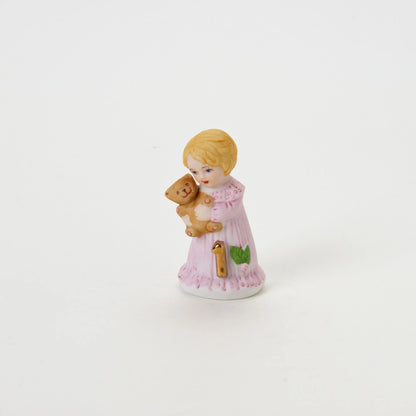 blonde age 1 girl figurine