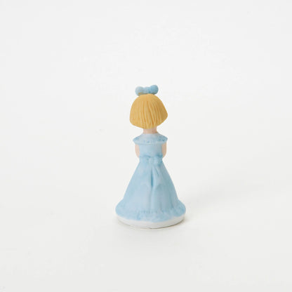 back age 1 girl figurine