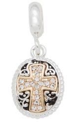 Davinci Beads Cross Charm