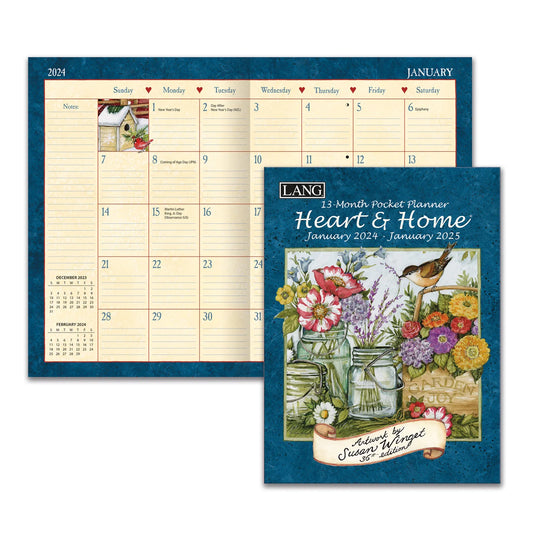heart and home pocket planner