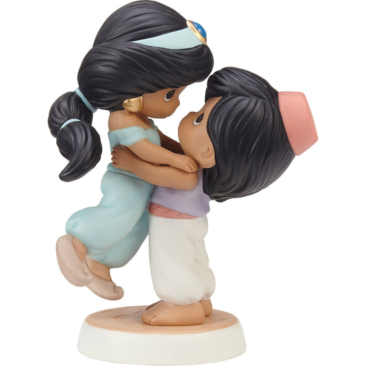 Aladdin and jasmine figurine