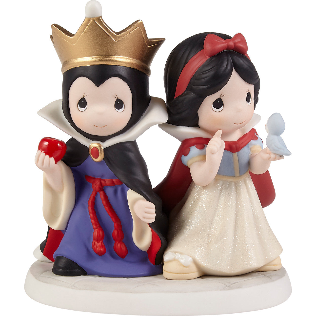 snow white and evil queen figurine