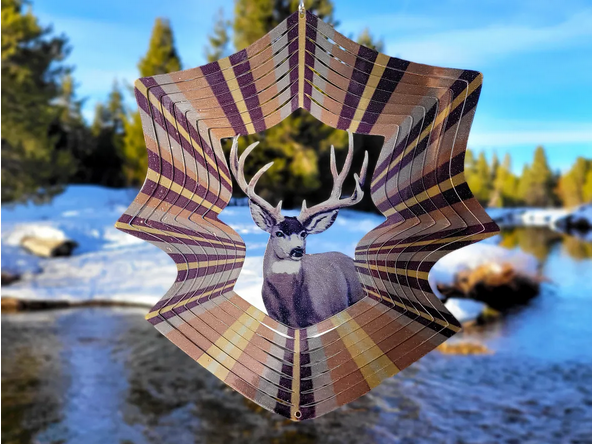 wind spinner outside