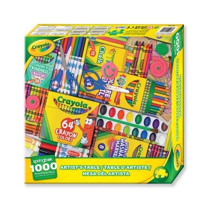 crayola art puzzle front view