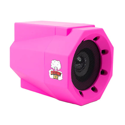 pink booom box