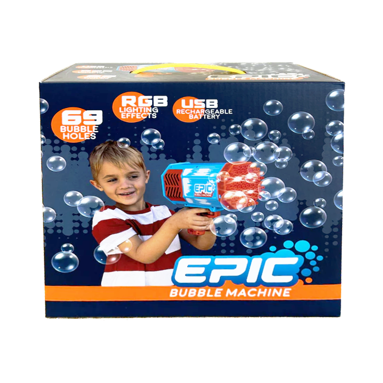 epic bubble machine package