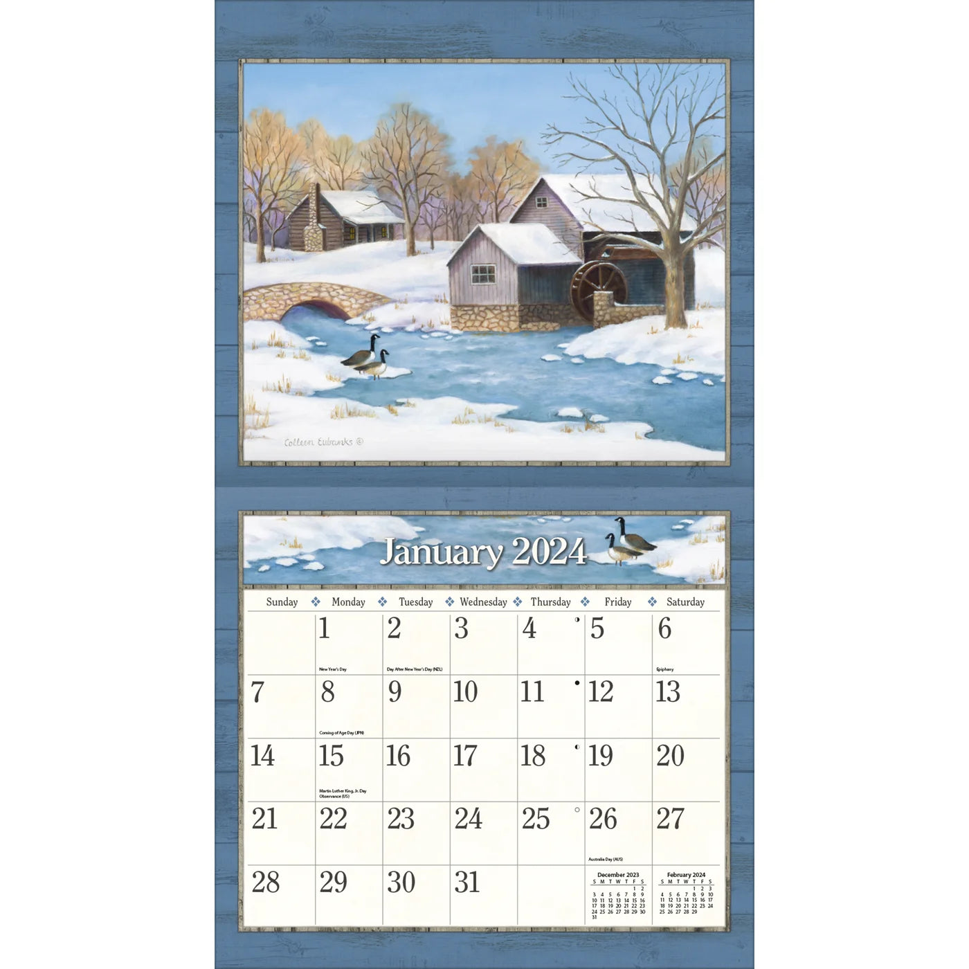 Country Living 2024 Calendar Coppin's Hallmark