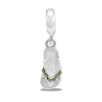 Davinci Beads Flip Flop Dangle Charm