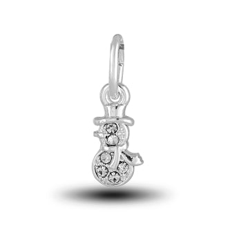 snowman charm