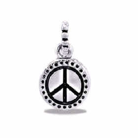 peace sign charm