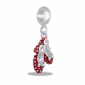 Davinci Beads Red Heels Charm