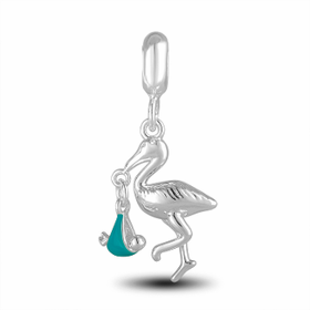 stork charm