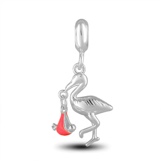 stork charm