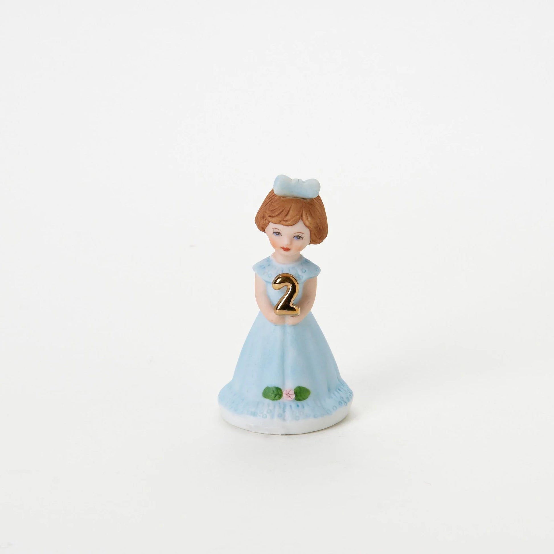 brunette age 2 girl figurine front
