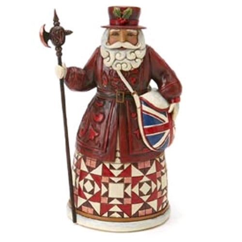 British Santa figurine