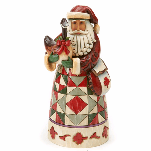 Canadian Santa figurine