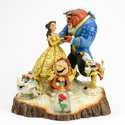 beauty and the best figurine front