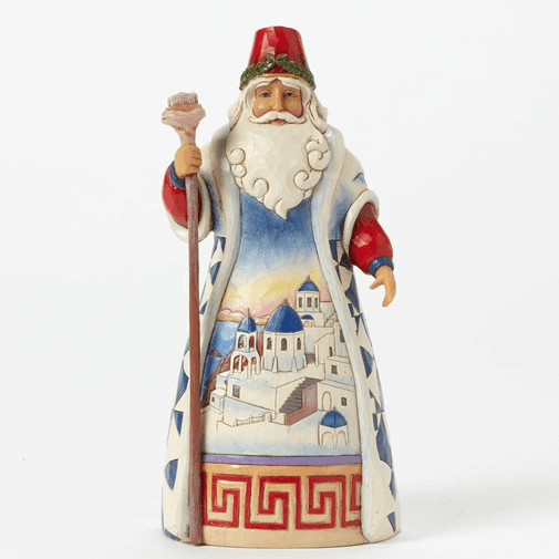 greece santa figurine