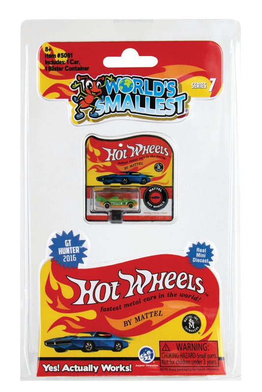 worlds smallest hot wheels package