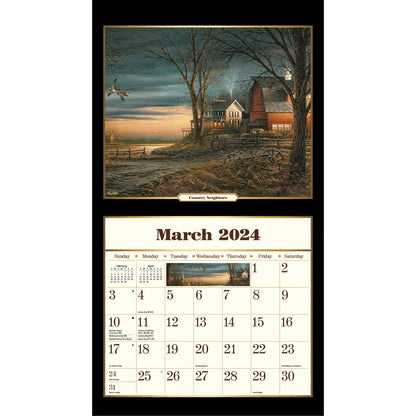 inside calendar march